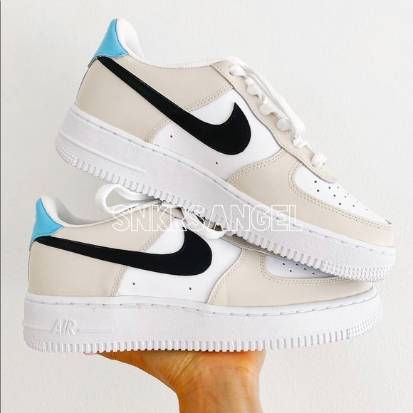 nude and white airforce